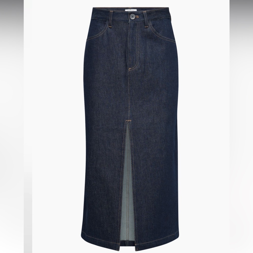 Aritzia Babaton Prosper Jean Skirt